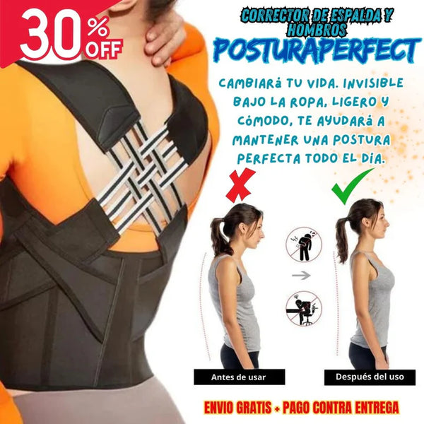 Corrector De Postura Unisex
